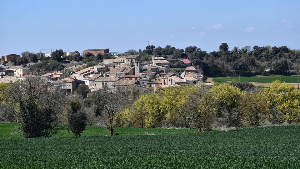 3.4.2022 vista del poble  Ferran -  Ramon Sunyer