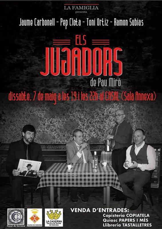 cartell Teatre 'Els Jugadors'