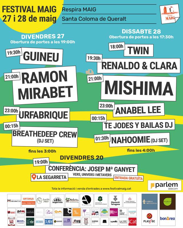 cartell Festival Maig 2022