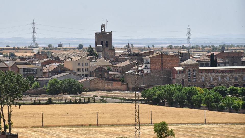 20.6.2022 Vista des del nord  Guissona -  Ramon Sunyer