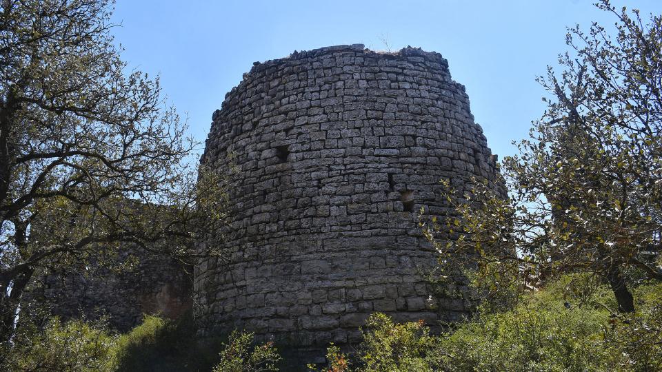 24.07.2022 Restes de la torre  Mont-ros -  Ramon Sunyer