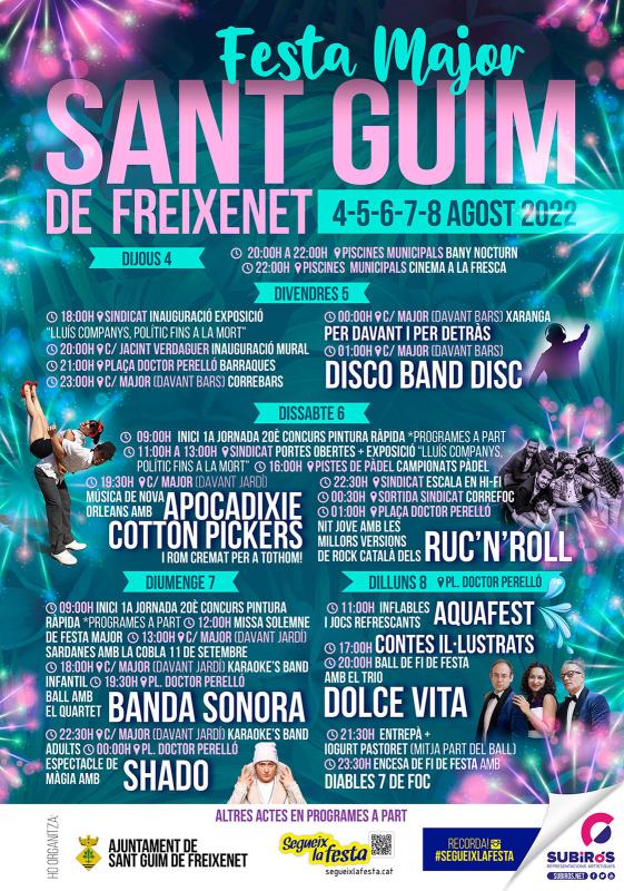  Festa Major de Sant Guim de Freixenet 2022