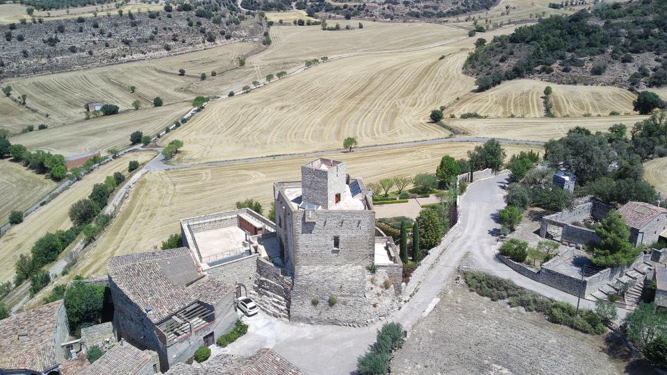 24.7.2022 Vista aèria del castell  Malgrat -  Ramon Sunyer