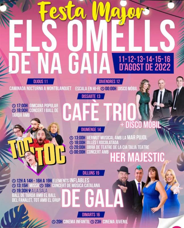 Festival dels Omells de na Gaia 2022