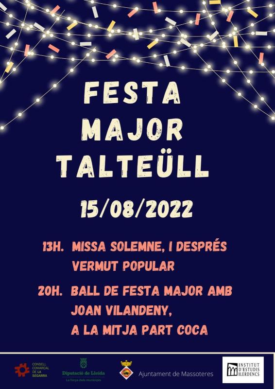  Fiesta Mayor de Talteüll 2022