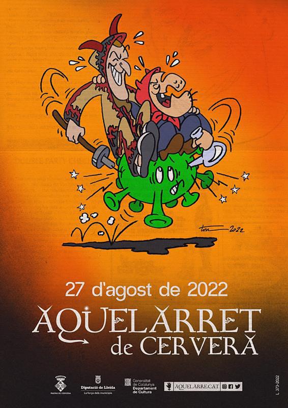 cartell Aquelarre de Cervera 2022 - Cervera