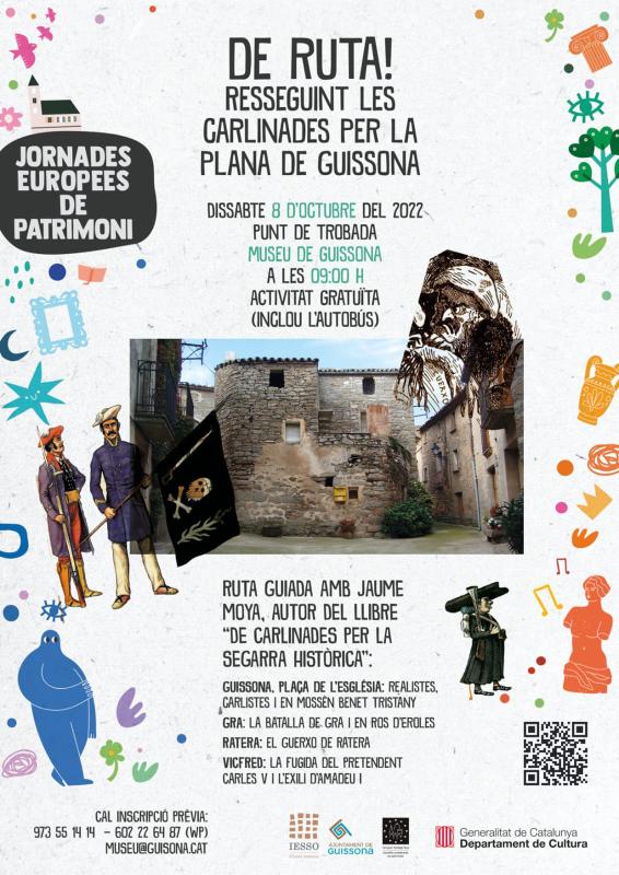 Jornades Europees del Patrimoni 2022 a Guissona -  Jornades Europees del Patrimoni 2022 a Guissona -