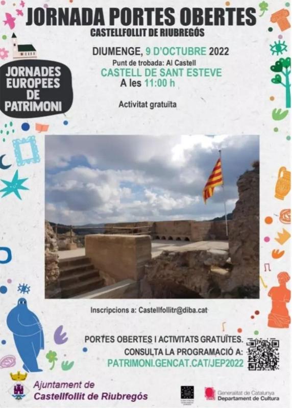 Jornades Europees del Patrimoni 2022 a Castellfollit de Riubregós -  Jornades Europees del Patrimoni 2022 a Castellfollit de Riubregós -