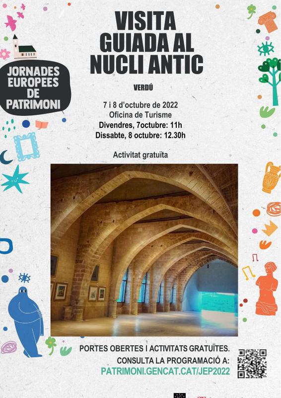 Jornades Europees del Patrimoni 2022 a Verdú -  Jornades Europees del Patrimoni 2022 a Verdú -