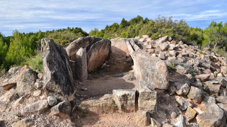 1.11.2019 Sepulcre Megalític de les Maioles  Maçana -  Ramon Sunyer