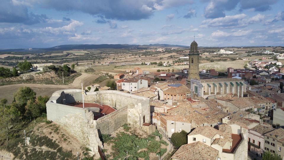 12 de Octubre de 2022 Vista del castell  Calaf -  Ramon Sunyer