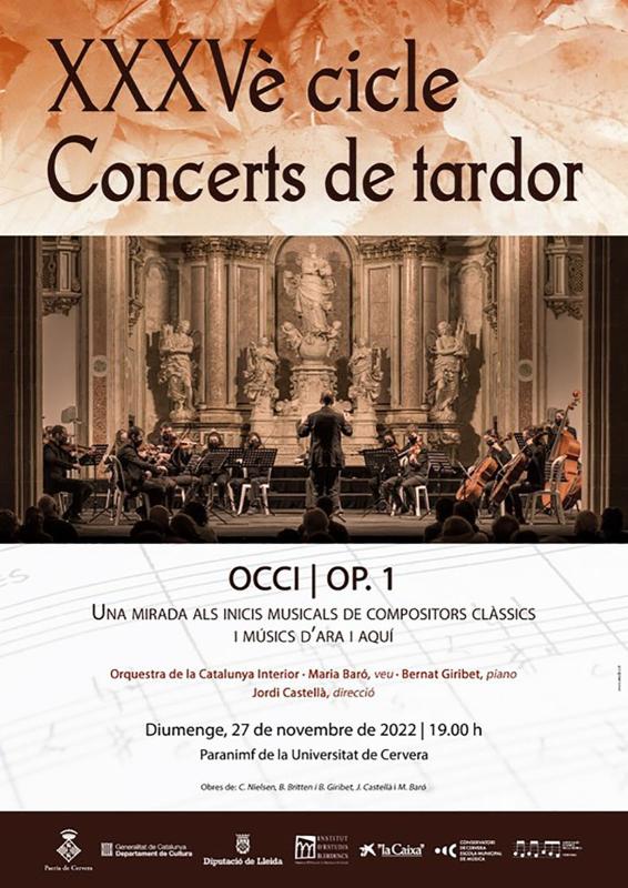 Concierto de l’Orquestra de la Catalunya Interior
