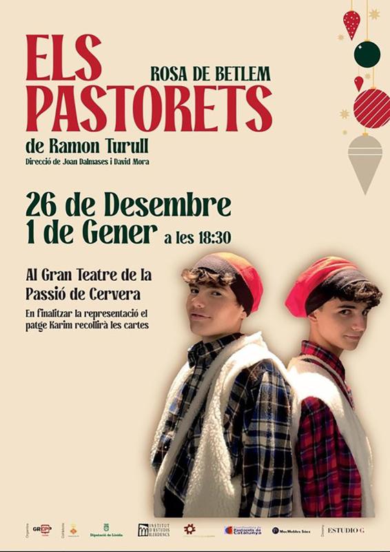cartell Els Pastorets 'La Rosa de Betlem' 2022