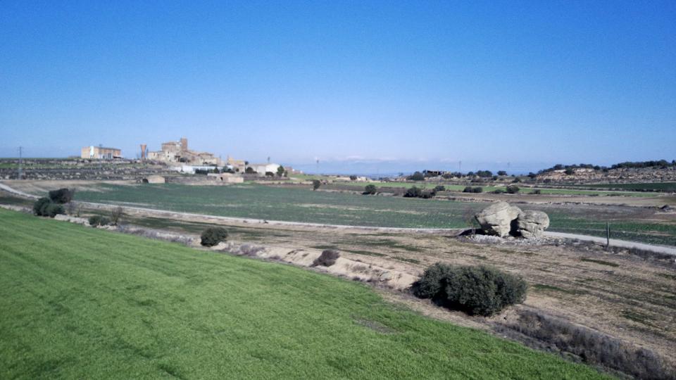 29.1.2023 vista del poble  L'Aranyó -  Ramon Sunyer