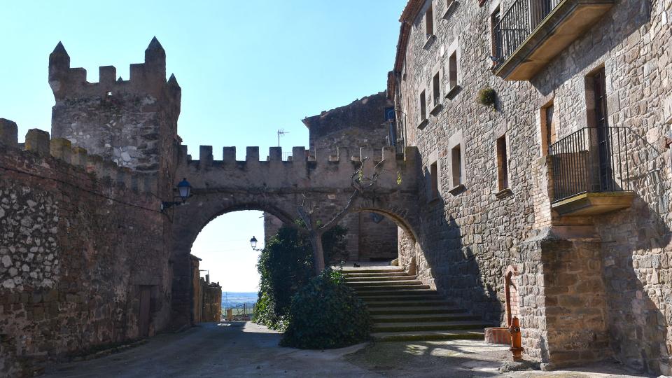 29.1.2023 vista del poble  L'Aranyó -  Ramon Sunyer