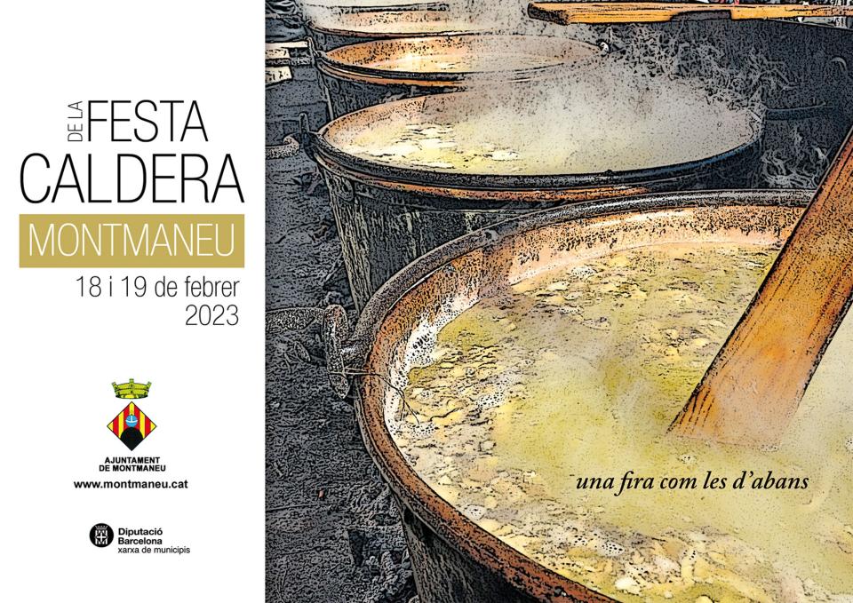 cartell Festa de la Caldera 2023