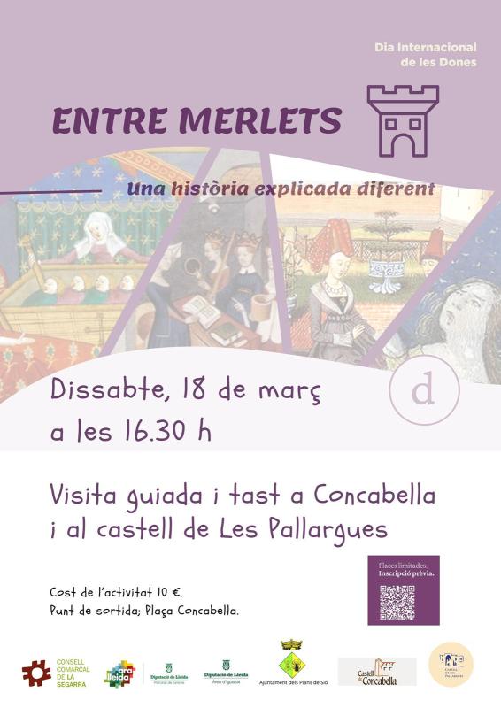   Entre merlets ' visita guiada i tast'