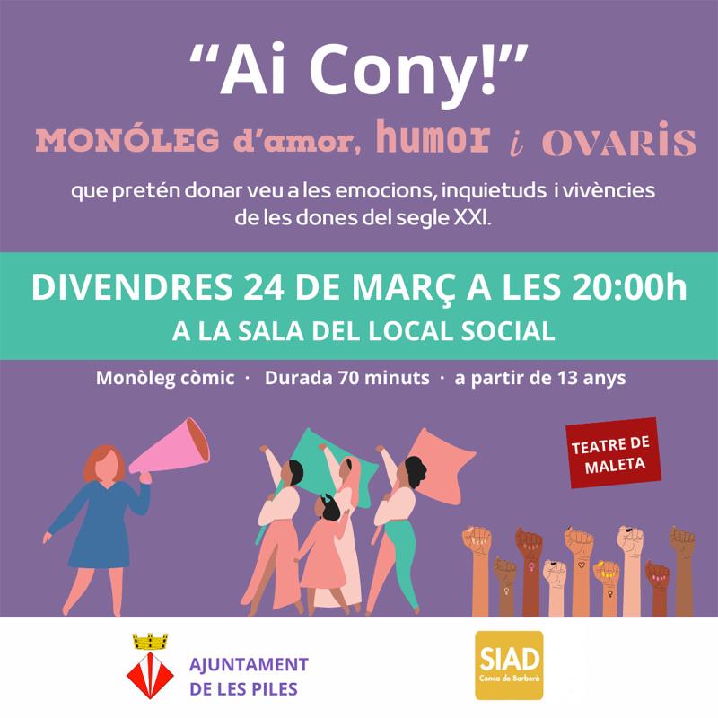  Théâtre Monòleg 'Ai Cony!'