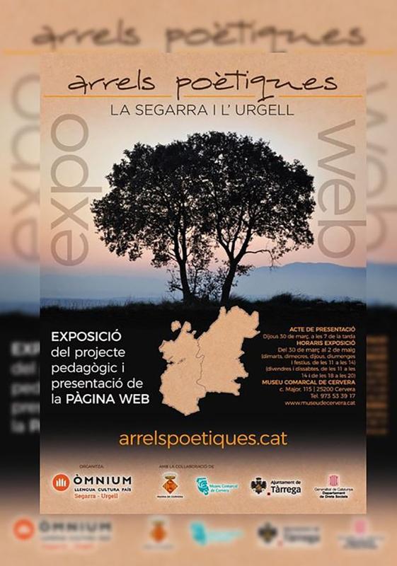  Exposición 'Arrels poètiques de la Segarra i de l’Urgell'