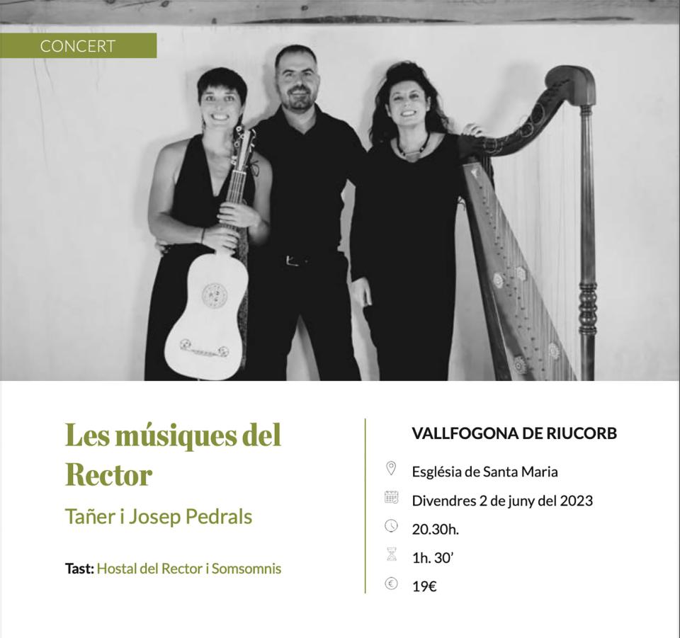   Espurnes barroques concert 'Les músiques del Rector'