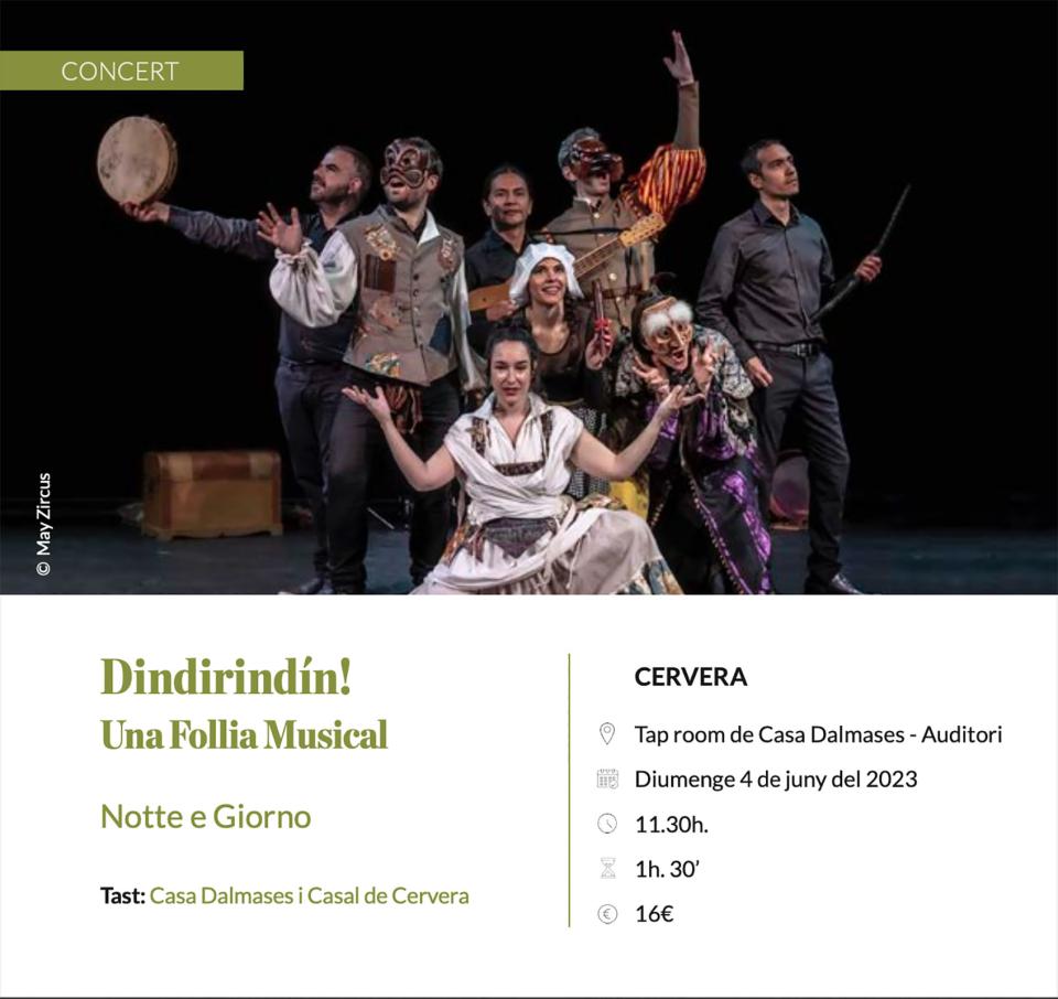   Espurnes barroques concert 'Dindirindín! Una Follia Musical'