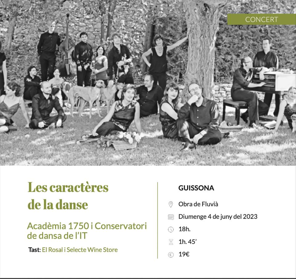   Espurnes barroques concert 'Les caractères de la danse'