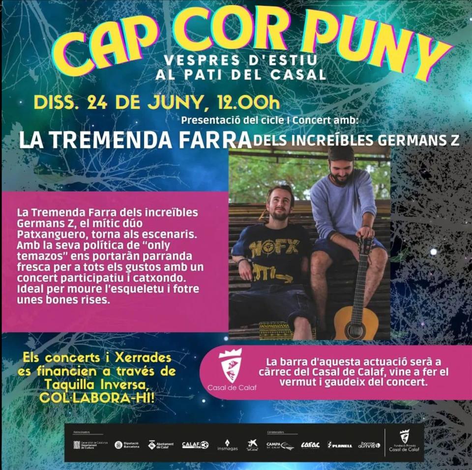 Cicle 'Cap Cor Puny' 24 de juny - Calaf