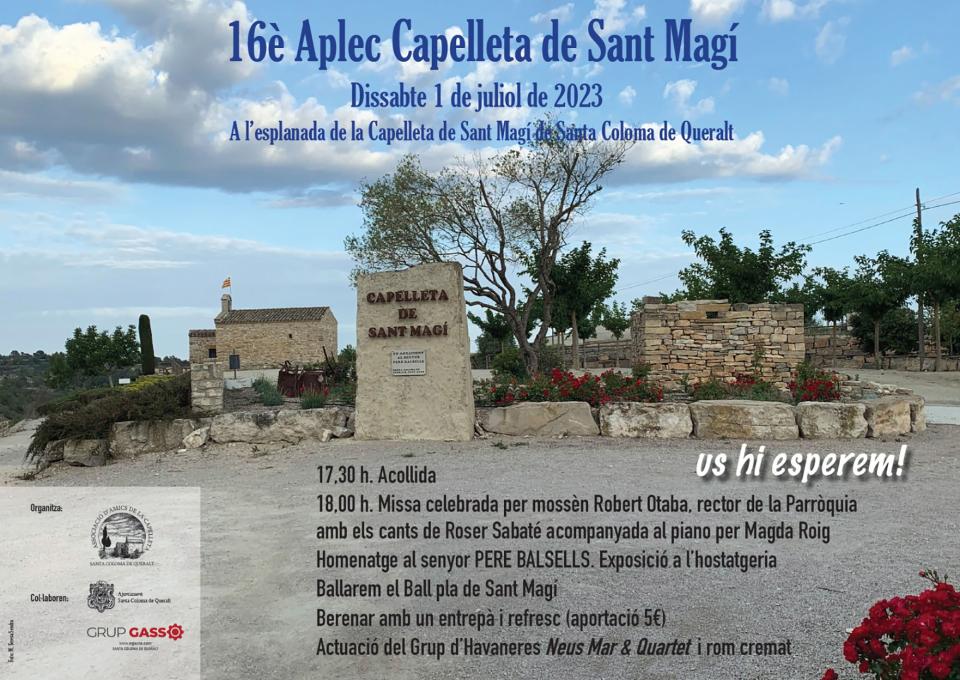 cartell 16è Aplec Capelleta de Sant Magí