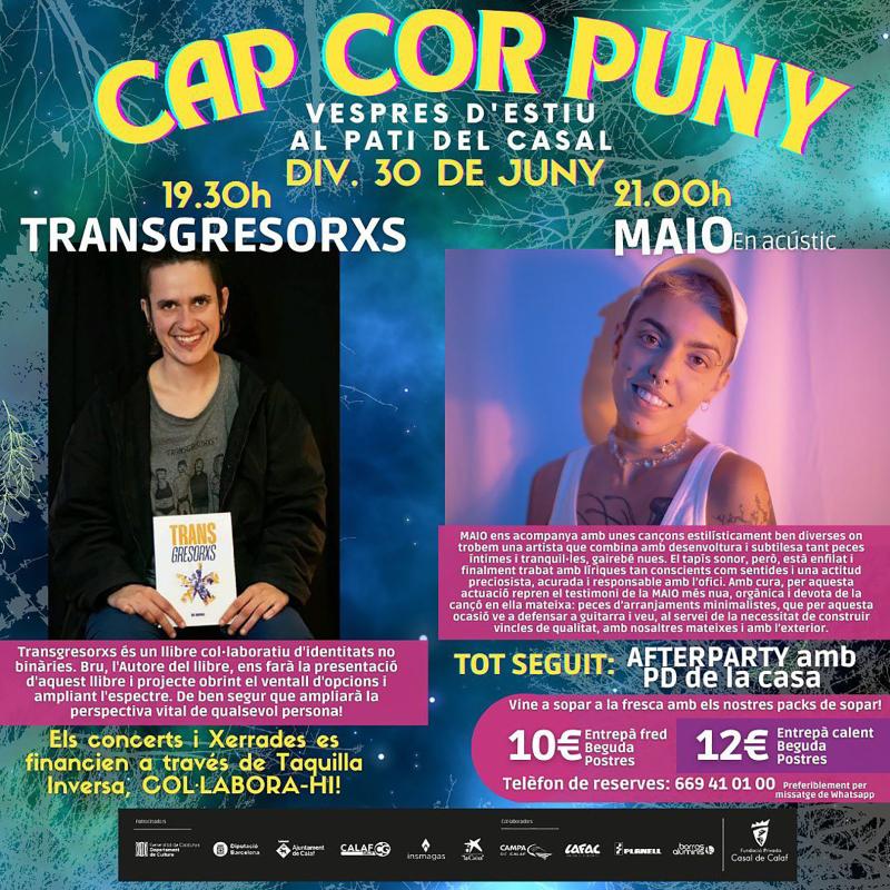 Cicle 'Cap Cor Puny' 30 de juny - Calaf