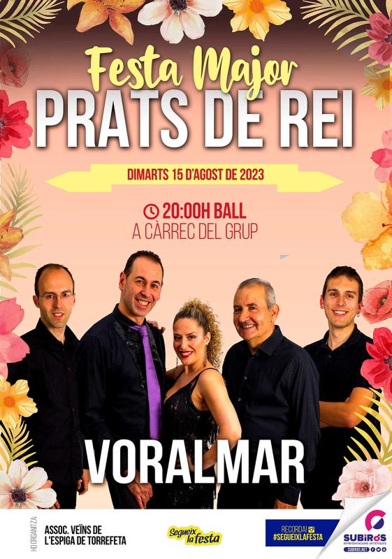 cartell Festa Major dels Prats de Rei 2023 - Els Prats de Rei