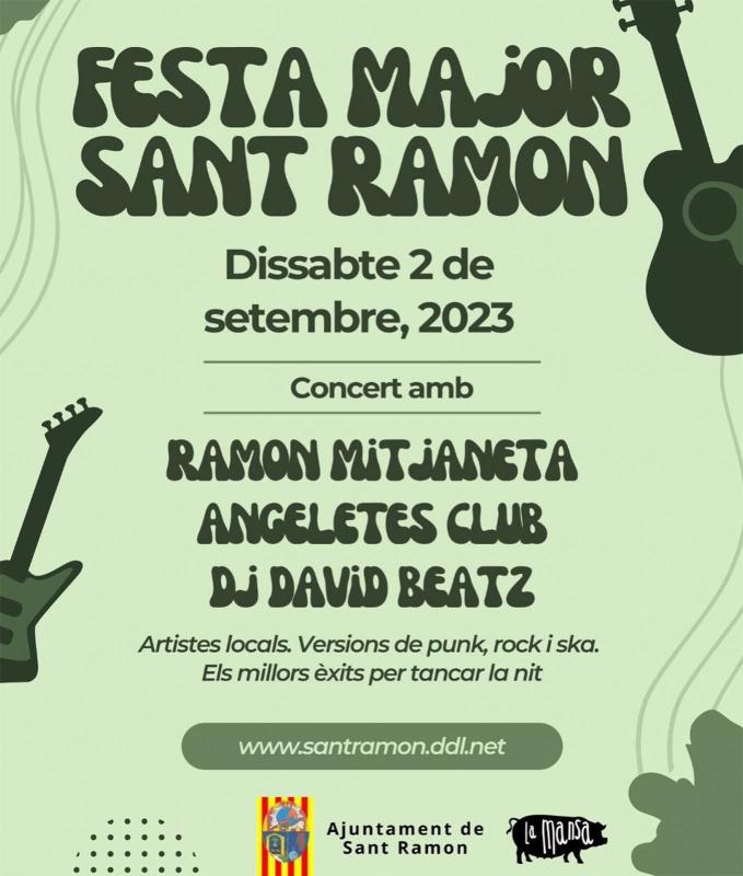 concert Festa Major de Sant Ramon 2023 - Sant Ramon