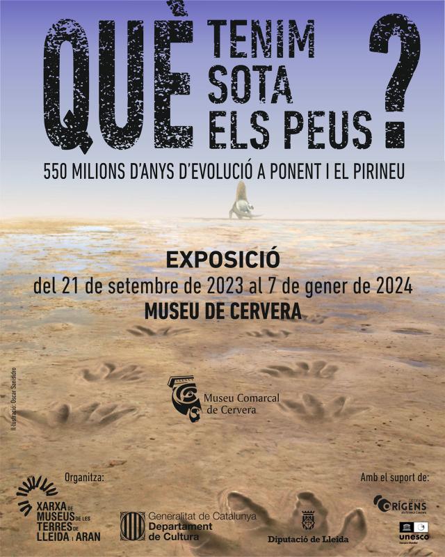 Exposició 'Què tenim sota els peus? 550 milions d’anys d’evolució a Ponent i el Pirineu' - Cervera