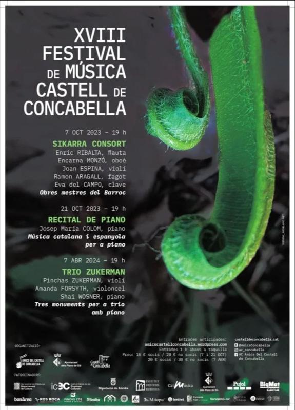Concierto 18è Festival de Música Castell de Concabella