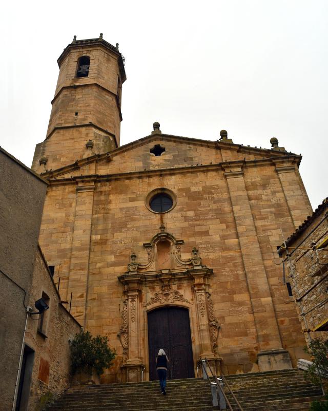 4.11.2023 Església de Santa Maria  Granyena de Segarra -  Ramon Sunyer