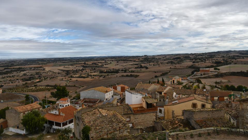 4.11.2023 vista del poble  Granyena de Segarra -  Ramon Sunyer