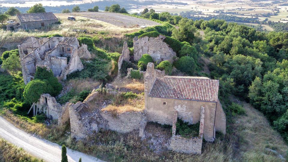28.9.2022 Vista del poble  Montargull -  Ramon Sunyer
