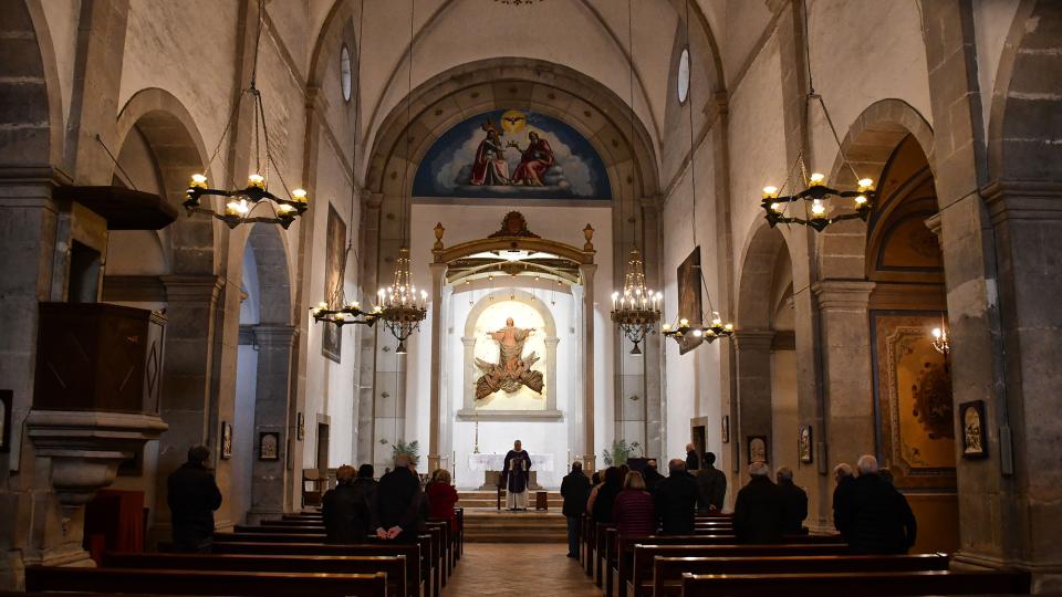 Església de Santa Maria 25.2.2024 Església de Santa Maria Els Prats de Rei - Ramon Sunyer