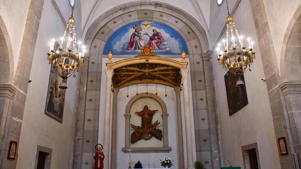 Església de Santa Maria 24.10.2021 Església de Santa Maria Els Prats de Rei - Ramon Sunyer