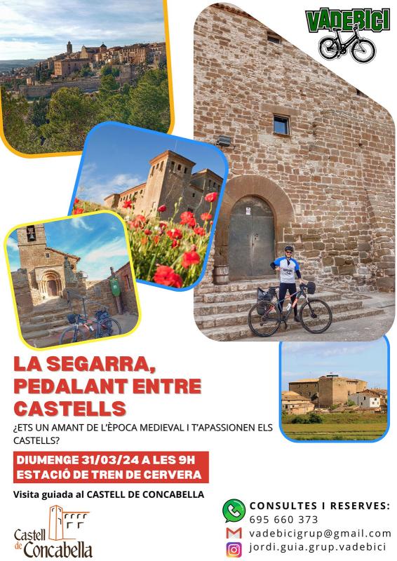   Ruta cicloturisme 'La Segarra, pedalant entre Castells'