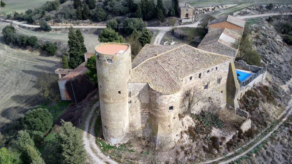 13.2.2022 vista aèria  Castellmeià -  Ramon Sunyer