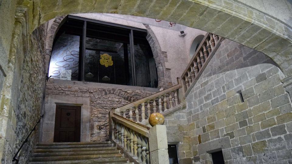 21.8.2018 Escala del castell  Santa Coloma de Queralt -  Ramon Sunyer