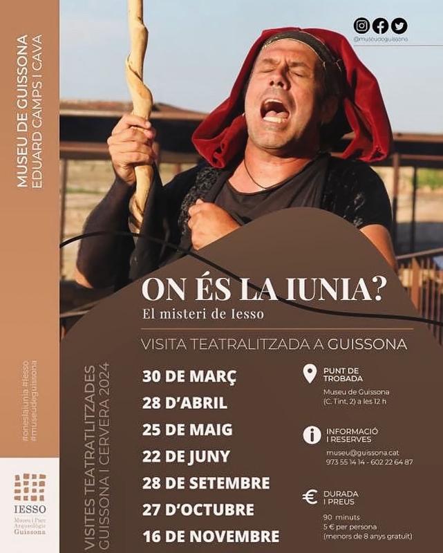  Visite guidée Visita teatralitzada 'On és la Iunia?' 2024