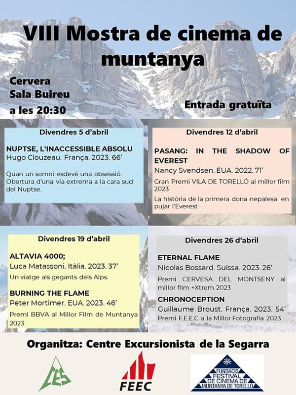   VIII Mostra de cinema de muntanya