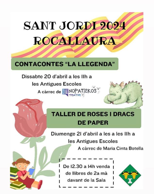   Diada de Sant Jordi 2024 a Rocallaura