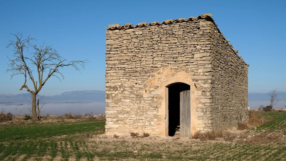 23.4.2024 Cabana amb teulada  Guissona -  Josep Maria Santesmasses Palou