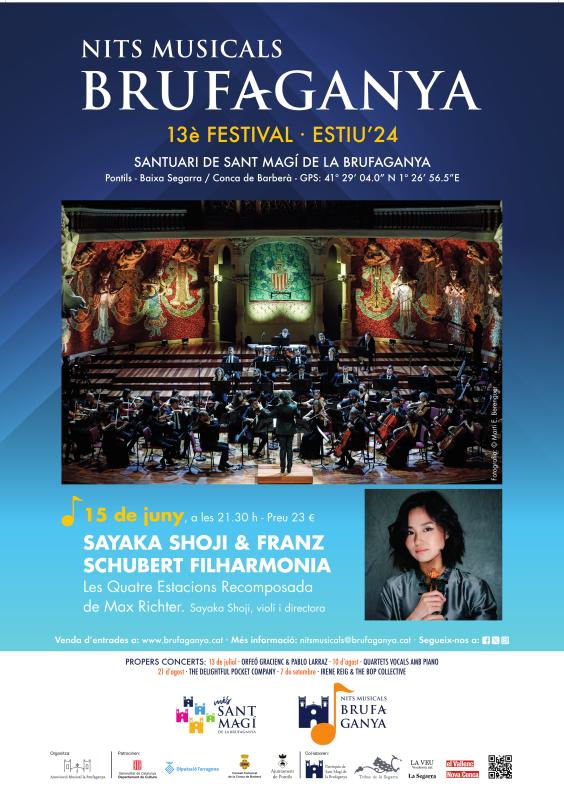 9.5.2024 cartell Sayaka Shoji   -  Associació Musical la Brufaganya