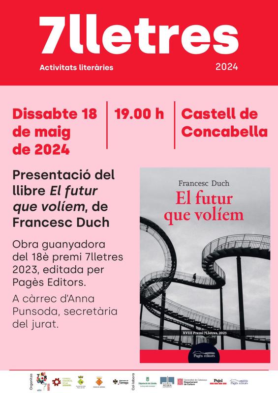 cartell Presentació del  llibre 'El futur  que volíem'