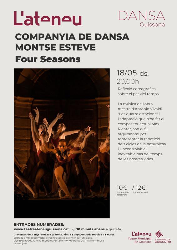 cartell Dansa ' Four Seasons'