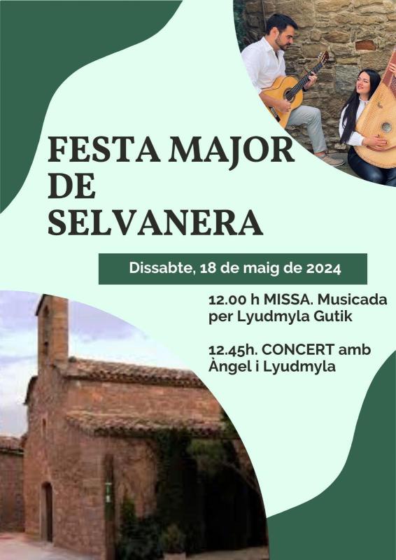 cartell Festa Major de Selvanera 2024