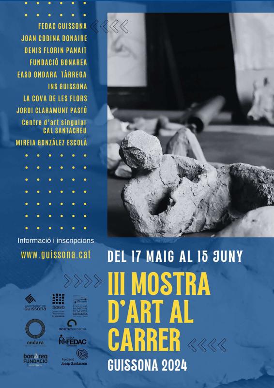 cartell III Mostra d'art al carrer